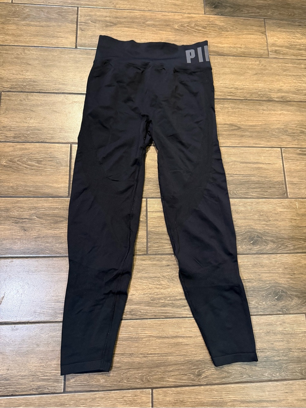 PINK Victoria's Secret women’s ' Black Seamless Leggings